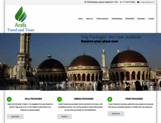 arafahajjusa.com screenshot