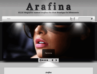 arafina.com screenshot