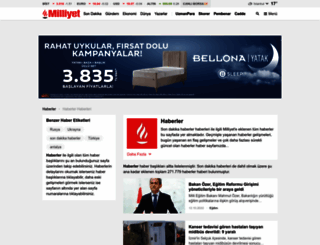 arakibulaki.milliyet.com.tr screenshot