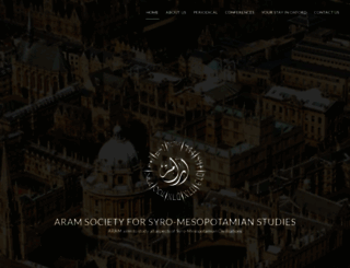 aramsociety.org screenshot