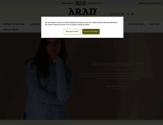 aran.com screenshot