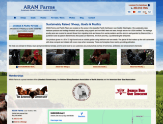 aranfarms.com screenshot