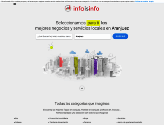 aranjuez.infoisinfo.es screenshot