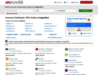 aranuncios.com screenshot