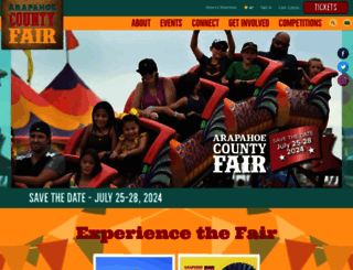 arapahoecountyfair.com screenshot
