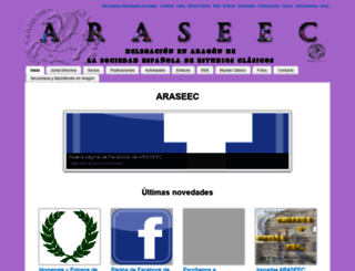 araseec.es screenshot