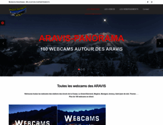 aravis-panorama.com screenshot