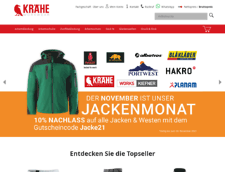 arbeitskleidung-billiger.com screenshot
