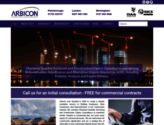 arbicon.co.uk screenshot