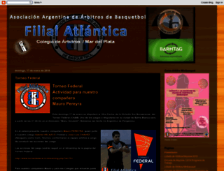 arbitrosbasquetmdp.blogspot.com.ar screenshot