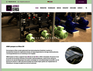 arbo-pumps.com screenshot