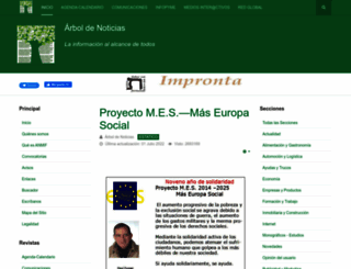 arboldenoticias.com screenshot