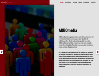 arbomedia.ro screenshot