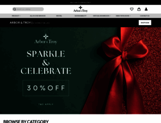 arborandtroy.com screenshot