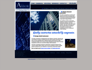 arborcompanies.com screenshot