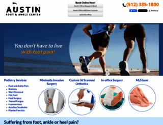 arborfoot.com screenshot