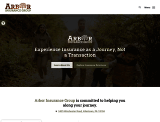 arborinsurancegroup.com screenshot