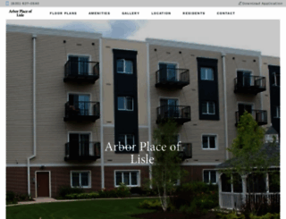 arborplaceoflisle.com screenshot