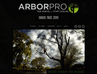 arborpro.co.nz screenshot