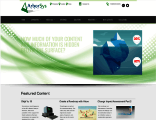arborsys.com screenshot