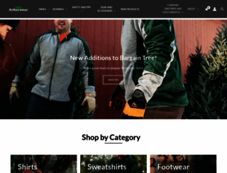 arborwear.com screenshot