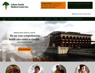 arbourfamilymedical.com screenshot