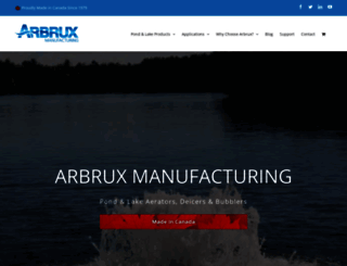 arbrux.com screenshot