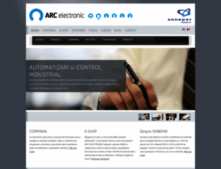 arc-electronic.ro screenshot