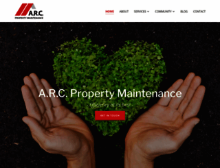 arc-propertymaintenance.com screenshot
