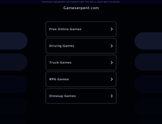 arcade.gameserpent.com screenshot