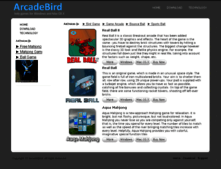 arcadebird.com screenshot