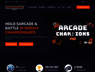 arcadechampions.com screenshot