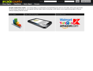 arcadecounty.com screenshot