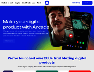 arcadedevhouse.com.au screenshot