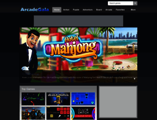 arcadegala.com screenshot
