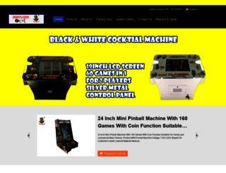arcadegame-machines.com screenshot