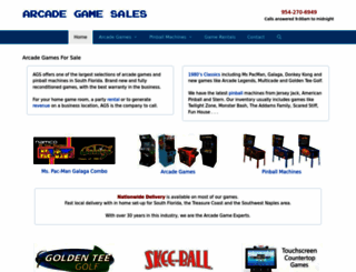 arcadegamesales.com screenshot