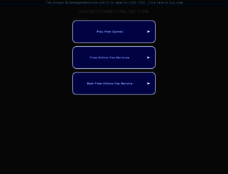 arcadegamesonline.com screenshot