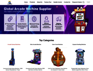 arcadegamingmachine.com screenshot