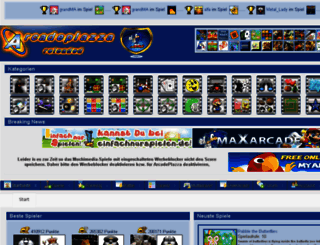 arcadeplazza.de screenshot