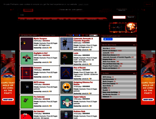 arcadeprehacks.com screenshot