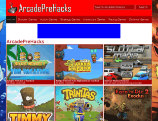 arcadeprehacks.net screenshot