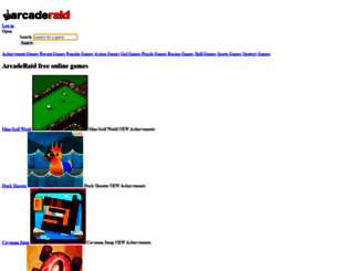 arcaderaid.com screenshot