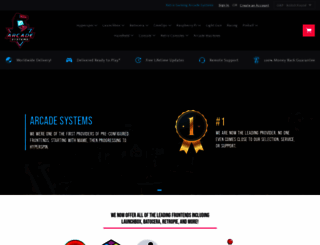 arcadesystems.co.uk screenshot