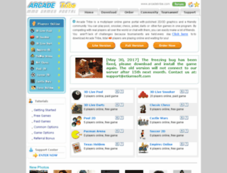 arcadetribe.com screenshot