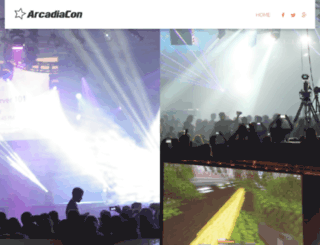 arcadiacon.com screenshot