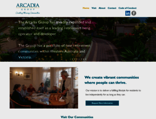 arcadiagroup.com.au screenshot
