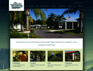 arcadiavillage.com screenshot