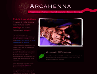 arcahenna.com screenshot