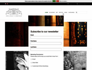 arcanacabana.com screenshot